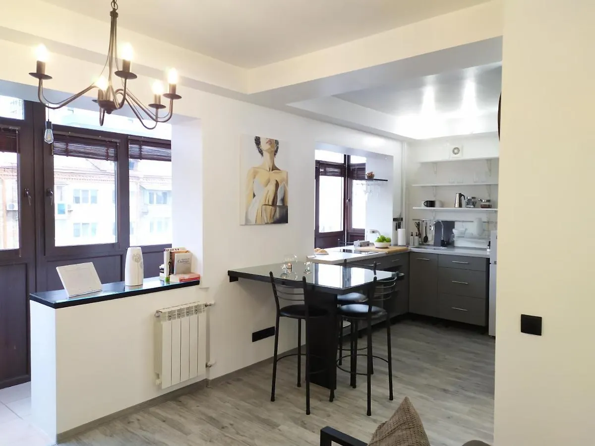 Black&White Apartment On Saksaganskogo 基輔